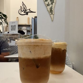 Deir Cafe - Banana Spice Latte - Coffee & Tea Near Me - Nashville, Tennessee