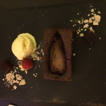 Ciao Ciao - Pear and chocolate tart - Italian Near Me - Bath, BAS
