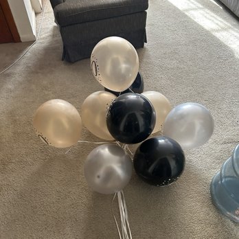 Party City - Latex balloons were on the rug the next day this is ridiculous especially for the money for 15 balloons. - Party Supplies Near Me - East Hanover, New Jersey