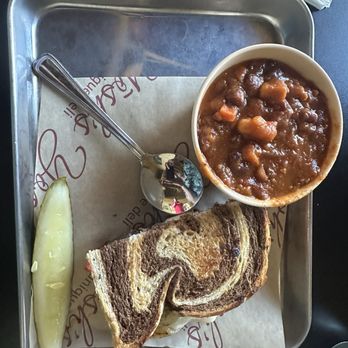 Yosh's Unique Deli - 1/2 Meatball Sandwich and cup of Vegan Chili - Delis Near Me - Reno, Nevada