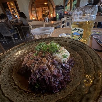 Toni Alm - Venison goulash - Bavarian Near Me - Garmisch-Partenkirchen, BY Toni Alm - Venison goulash - Bavarian Near Me - Garmisch-Partenkirchen, BY