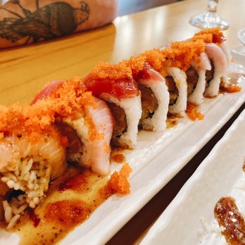 Wazabi Sushi - Orange - Quartet roll - very fresh and clean tasting - Sushi Bars Near Me - Orange, California