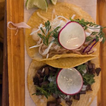 Mala Madre Taqueria - Fish taco and lengua (tongue) taco - Tacos Near Me - Westbury, New York Mala Madre Taqueria - Fish taco and lengua (tongue) taco - Tacos Near Me - Westbury, New York