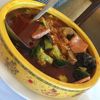 Shaanxi Gourmet - 麻辣冒菜 Mixed Vegetable Boiled in Spicy and Hot Sauce - Chinese Near Me - Natick, Massachusetts