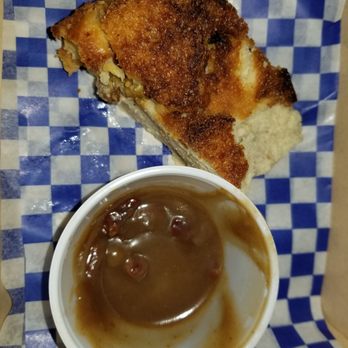 Famous Dave's Bar-B-Que - Whoops, ate half before taking the pic. Big portion size for dessert! - Barbeque Near Me - Aurora, Colorado