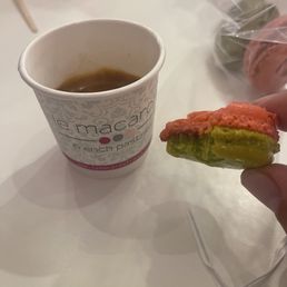 Espresso and macarons Espresso and macarons