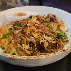 Cheeni - Lamb biryani