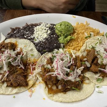 5 Rabanitos - Taco Dinner with 2 Al Pastor and 1 Barbacoa - Mexican Near Me - Chicago, Illinois 5 Rabanitos - Taco Dinner with 2 Al Pastor and 1 Barbacoa - Mexican Near Me - Chicago, Illinois