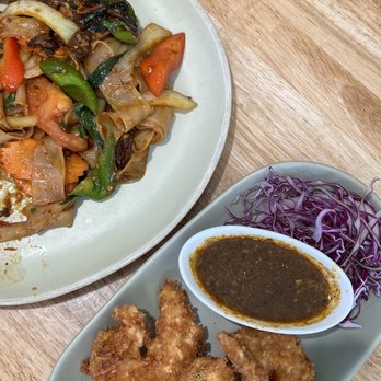 Basil & Co - Drunken Noodles and Tom Yum Prawn (7) WORTH EVERY CENT - Thai Near Me - Diamond Bar, California Basil & Co - Drunken Noodles and Tom Yum Prawn (7) WORTH EVERY CENT - Thai Near Me - Diamond Bar, California