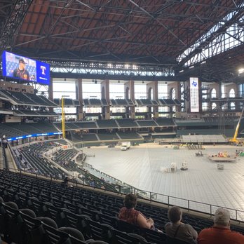 Globe Life Field - Looking out the laft field seats. - Stadiums & Arenas Near Me - Arlington, Texas