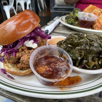 Peaches HotHouse - The Best Chicken Sandwich Collard Greens - Southern Near Me - Brooklyn, New York Peaches HotHouse - The Best Chicken Sandwich Collard Greens - Southern Near Me - Brooklyn, New York