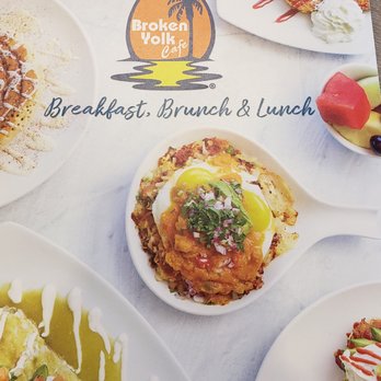 Broken Yolk Cafe - menu cover - Breakfast & Brunch Near Me - Chandler, Arizona Broken Yolk Cafe - menu cover - Breakfast & Brunch Near Me - Chandler, Arizona