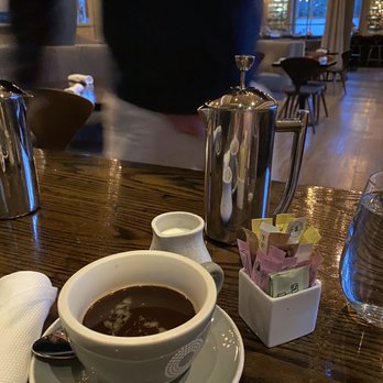 Solbar - Decaf coffee, it's chilly & drizzling this morning 3-28-22 - New American Near Me - Calistoga, California Solbar - Decaf coffee, it's chilly & drizzling this morning 3-28-22 - New American Near Me - Calistoga, California