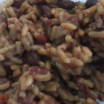 Jamamerican Jerk - a bowl of rice and beans - Caribbean Near Me