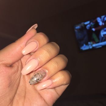 Bella 2 nail spa - Fill, gel nail coffin shape - Nail Salons Near Me - Dublin, California