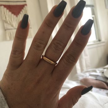 Creative Nail Spa - Perfect coffin shape - Waxing Near Me - Belmont, California
