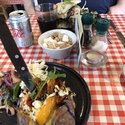Nancy's Barn Coffee Shop - Potato with goat cheese and peppers