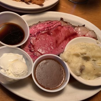 Texas Roadhouse - Prime rib with mashed potatoes and gravy - American Near Me - Deer Park, New York Texas Roadhouse - Prime rib with mashed potatoes and gravy - American Near Me - Deer Park, New York