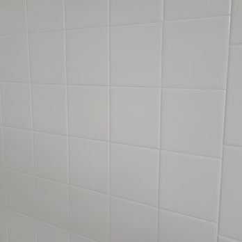 Saving by Reglazing - Tile wall - after - Refinishing Services Near Me