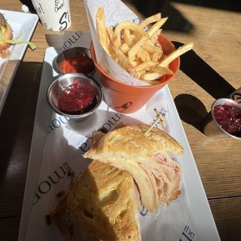 The Monica - Monica Cristo with cold soggy fries - Breakfast & Brunch Near Me - Tucson, Arizona