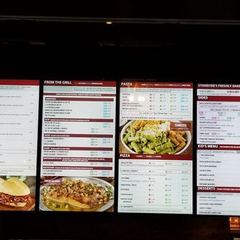 Stonefire Grill - Menu Boards - Salad Near Me - Torrance, California Stonefire Grill - Menu Boards - Salad Near Me - Torrance, California
