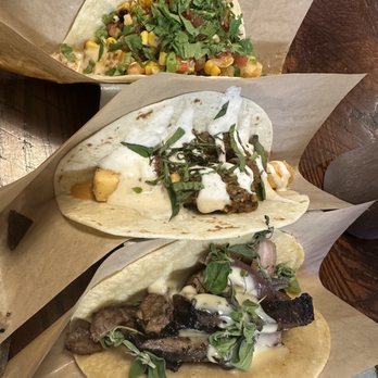 Velvet Taco - #11 Grilled Flank Steak, #5 Fried Paneer, #2 Rotisserie Chicken - New American Near Me - Austin, Texas Velvet Taco - #11 Grilled Flank Steak, #5 Fried Paneer, #2 Rotisserie Chicken - New American Near Me - Austin, Texas