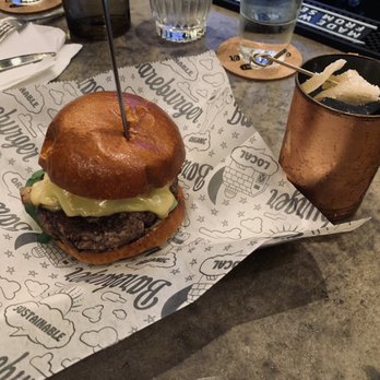 Bareburger - Astoria - Mexican mule and grass burger! - Burgers Near Me - Astoria, New York
