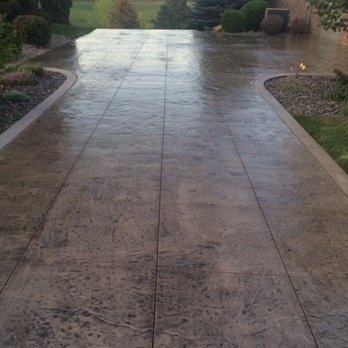 Residential Concrete Works - Another gorgeous colored decorative concrete driveway! - Masonry/Concrete Near Me - Denver, Colorado Residential Concrete Works - Another gorgeous colored decorative concrete driveway! - Masonry/Concrete Near Me - Denver, Colorado