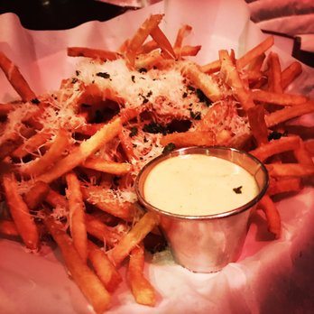 Firefly Tapas Kitchen + Bar - French fries w parm - Tapas/Small Plates Near Me - Las Vegas, Nevada Firefly Tapas Kitchen + Bar - French fries w parm - Tapas/Small Plates Near Me - Las Vegas, Nevada