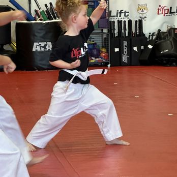 UpLift Martial Arts - 5 year old doing her form - Martial Arts Near Me - West Sacramento, California