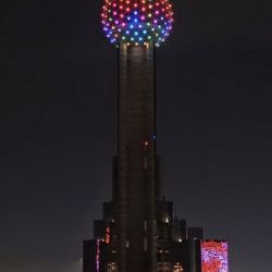 WDM Lighting - Reunion Tower, Dallas