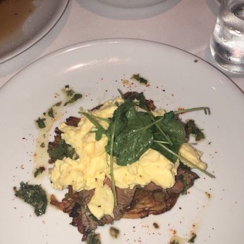 Fig & Olive - Steak and Eggs. My favorite! - French Near Me - Houston, Texas