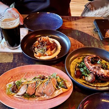 Rood - Pork belly, early grey duck, octopus - Desserts Near Me - Lakewood, Ohio