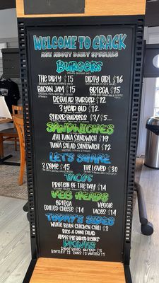 Menu photo 7 Crack Long Beach, CA
