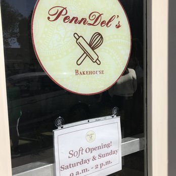 PennDel’s Bakehouse - Front door and soft opening hours at PennDel's Bakehouse in El Cerrito. - Bakeries Near Me - El Cerrito, California