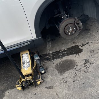Cisneros Tire Center - Tire taken off immediately and getting screw removed awaiting new patched up tire. - Tires Near Me - Southampton, New York Cisneros Tire Center - Tire taken off immediately and getting screw removed awaiting new patched up tire. - Tires Near Me - Southampton, New York
