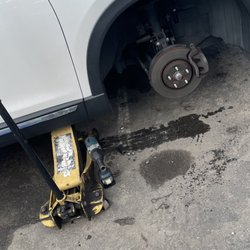 Cisneros Tire Center - Tire taken off immediately and getting screw removed awaiting new patched up tire.