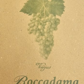 Boccadama - Picture of our place setting with the restaurant logo. - Italian Near Me - Florence, FI