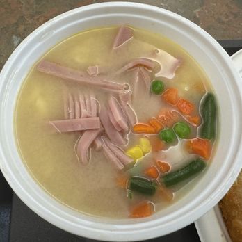 Jeng Dau One Cafe - Ham & macaroni soup~ - Food Court Near Me - Richmond, British Columbia Jeng Dau One Cafe - Ham & macaroni soup~ - Food Court Near Me - Richmond, British Columbia