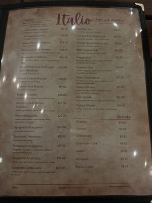 Menu photo 3 Italio Pizza & Pasta Seattle, WA