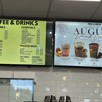 Milk & Brew - Menu - Coffee & Tea Near Me - Brookshire, Texas Milk & Brew - Menu - Coffee & Tea Near Me - Brookshire, Texas