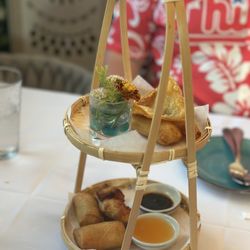 Aticha Thai Cuisine - Appetizer sampler-underwhelming flavors