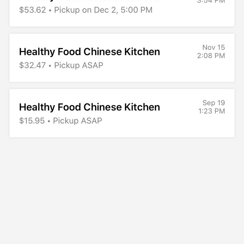 Healthy Food Chinese Kitchen - Keeps past orders to make it even easier to Re-order - Chinese Near Me - Monroe, Connecticut