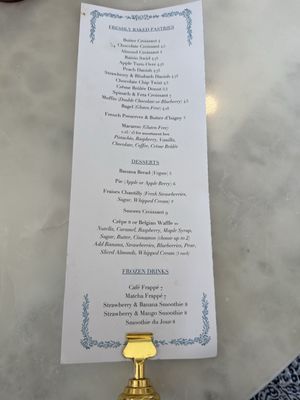 Menu photo 1 Matines Cafe Wayne, PA