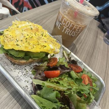 In Coffee We Trust - Avocado Toast with Eggs - Cafes Near Me - Hallandale Beach, Florida In Coffee We Trust - Avocado Toast with Eggs - Cafes Near Me - Hallandale Beach, Florida