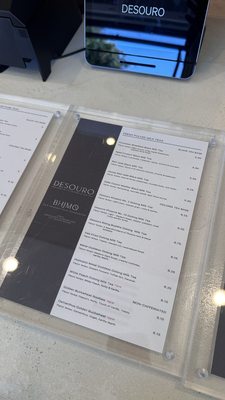 Menu photo 4 Desouro Irvine, CA Menu photo 4 Desouro Irvine, CA