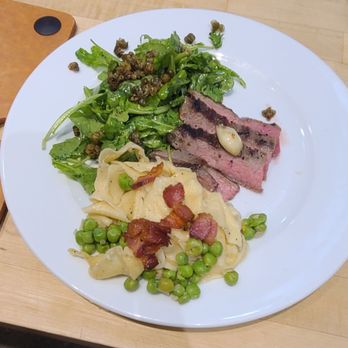 Sur la Table - Pasta, steak, and salad - Cooking Classes Near Me - Austin, Texas