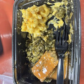 Love In Action Cafe - Meatloaf, Mac and cheese and collards. - Vegan Near Me - Charlotte, North Carolina