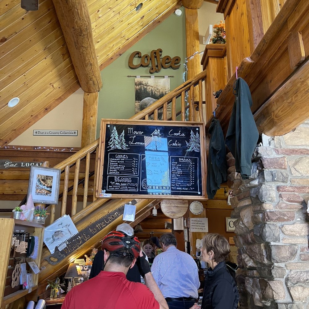 Mt Lemmon Cookie Cabin - customers at the counter - Pizza Near Me - Mount Lemmon, Arizona Mt Lemmon Cookie Cabin - customers at the counter - Pizza Near Me - Mount Lemmon, Arizona