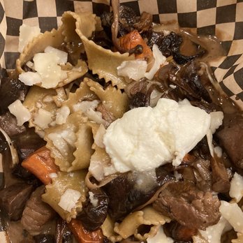 The Sawyer - Beef stroganoff - New American Near Me - Truckee, California The Sawyer - Beef stroganoff - New American Near Me - Truckee, California